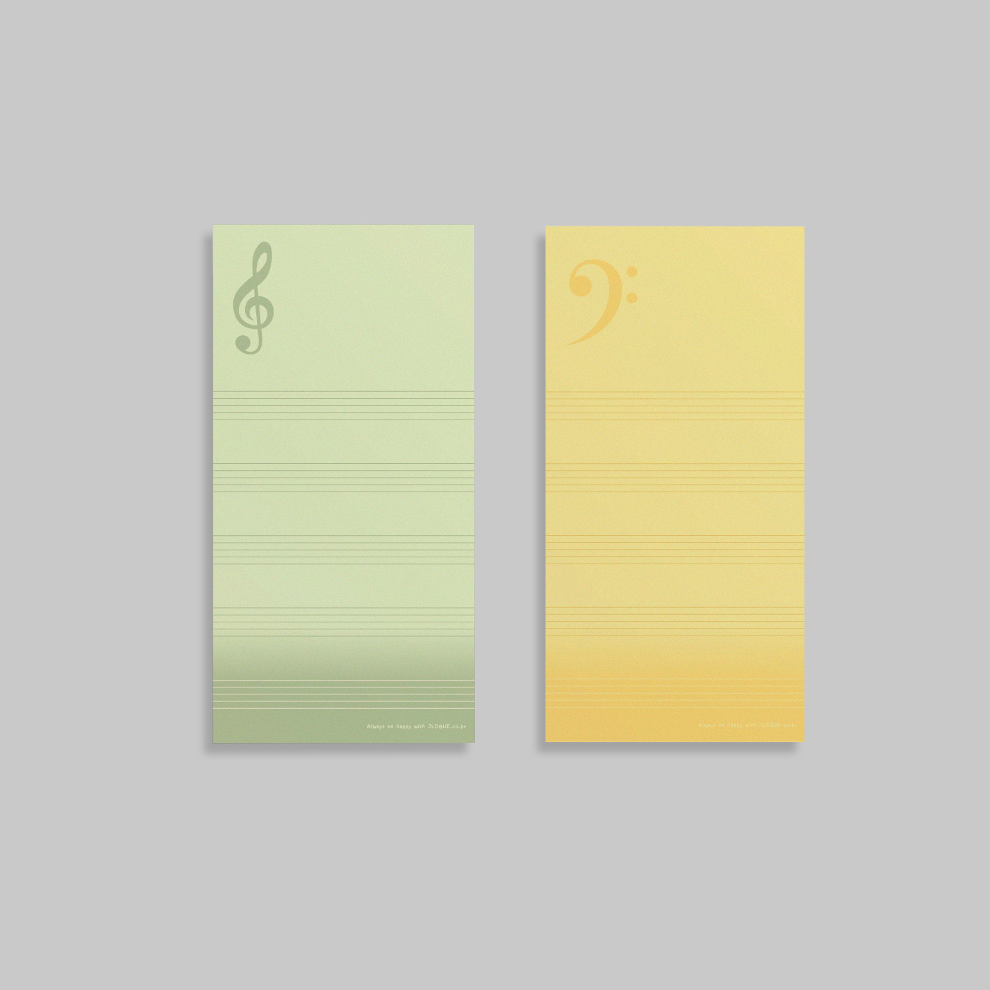 Music note pad